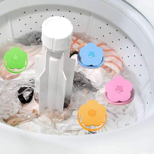 Miniatura 8 de Colector de pelusas para lavandería, removedor de pelo de mascotas para lavandería, bolsa de malla flotante para lavadora, bolsa de malla de pelusa