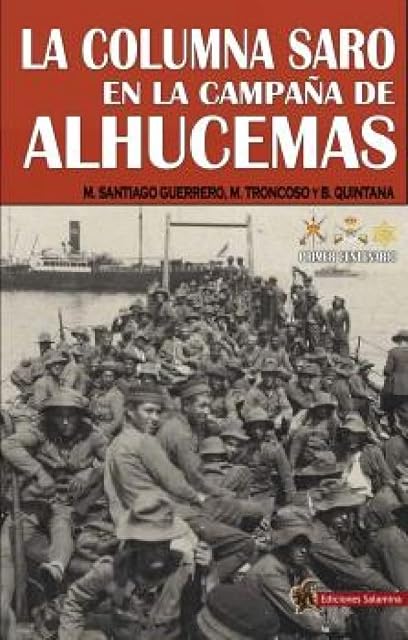 Portada de La columna Saro en la Campaña de Alhucemas
