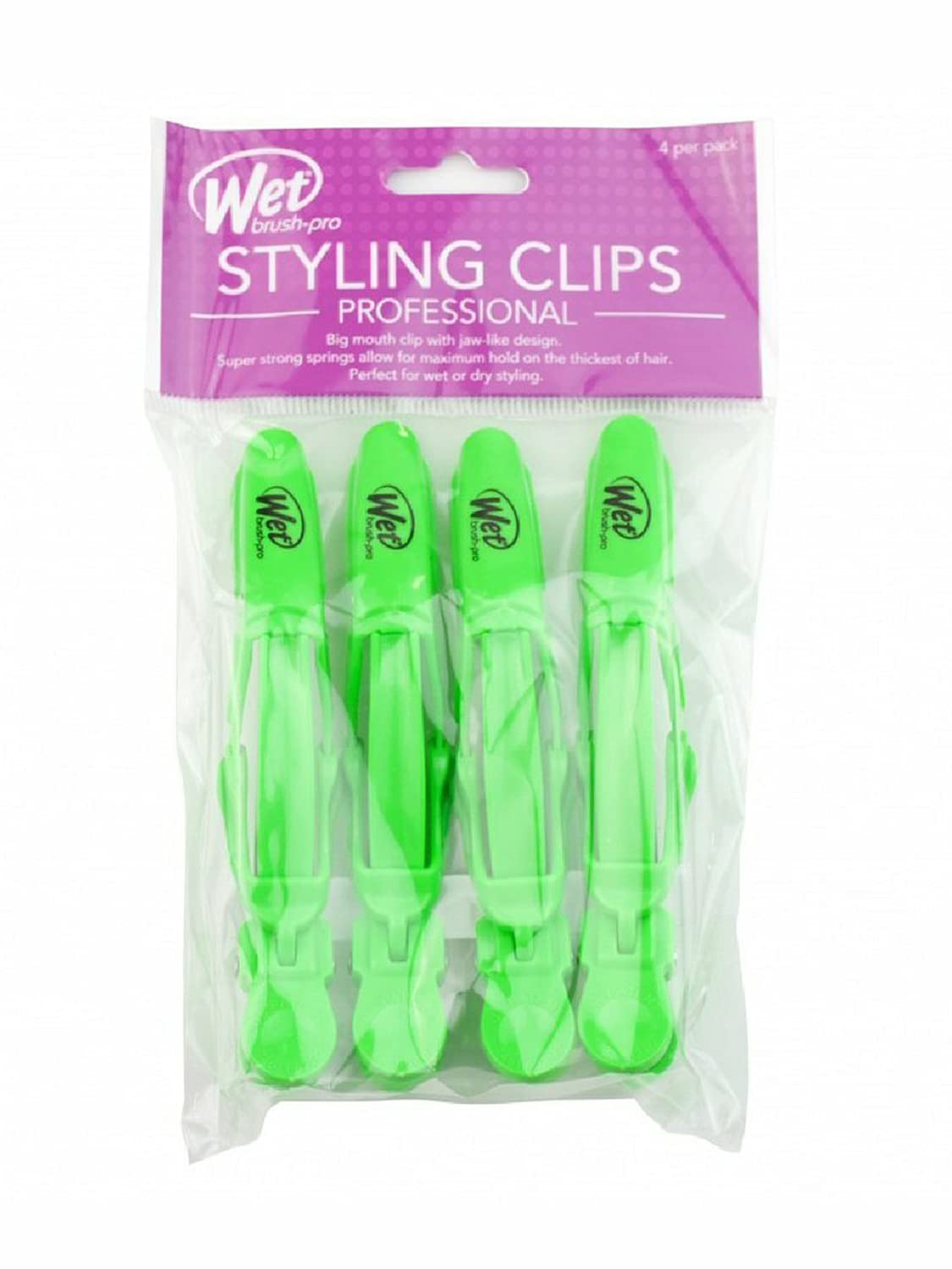 Wet BrushPro Professional Styling/Sectioning Hair Clips For Wet or Dry Hair