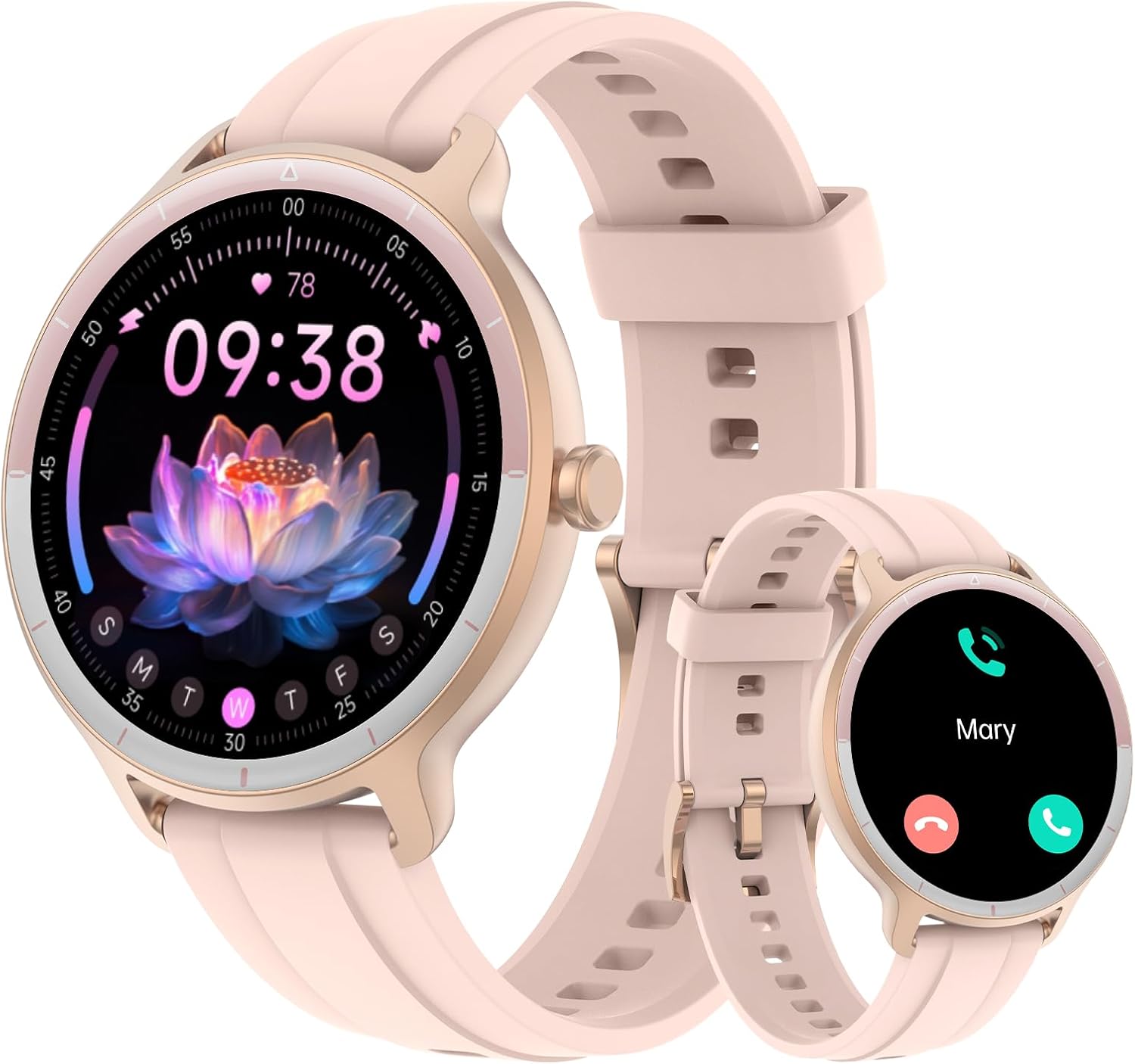 Smart Watch for Men Women(Answer/Make Calls), Smartwatch Built-in AI Voice, 1.27″ HD Fitness Tracker with Heart Rate/Sleep/Step/SpO2 Monitor, 100+ Sports Modes, IP68 Waterproof Watch for Android iOS Smart Watch for Men Women(Answer/Make Calls), Smartwatch Built-in AI Voice, 1.27″ HD Fitness Tracker with Heart Rate/Sleep/Step/SpO2 Monitor, 100+ Sports Modes, IP68 Waterproof Watch for Android iOS