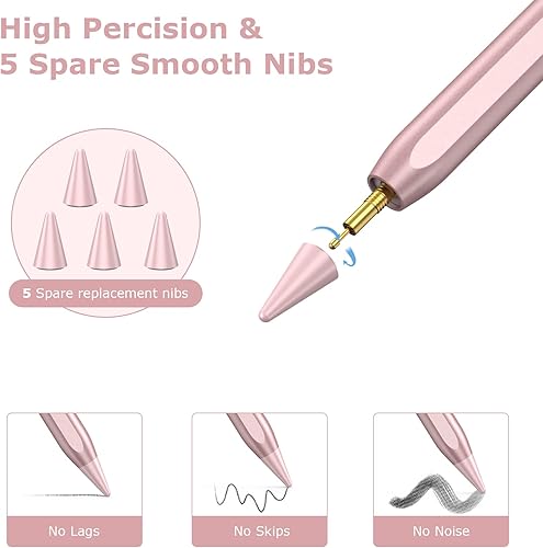 Miniatura 4 de Lápiz óptico para iPad, Apple Pencil para iPad 109 generación, lápiz digital compatible con Apple iPad Pro 11 y 12.9 pulgadas, iPad Mini 65