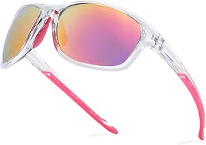 IGnaef Women Polarized Sports Sunglasses Designer Wrap Style CIF8150