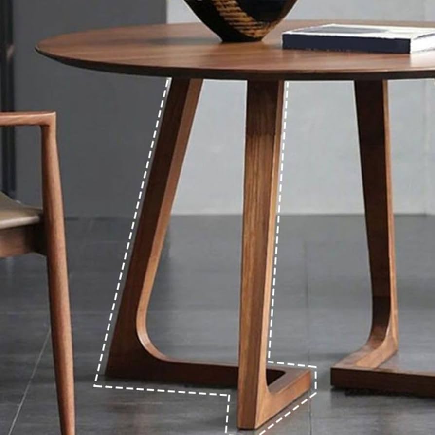 Amazon｜CraftThink ダイニングテーブル モダン ラウンド