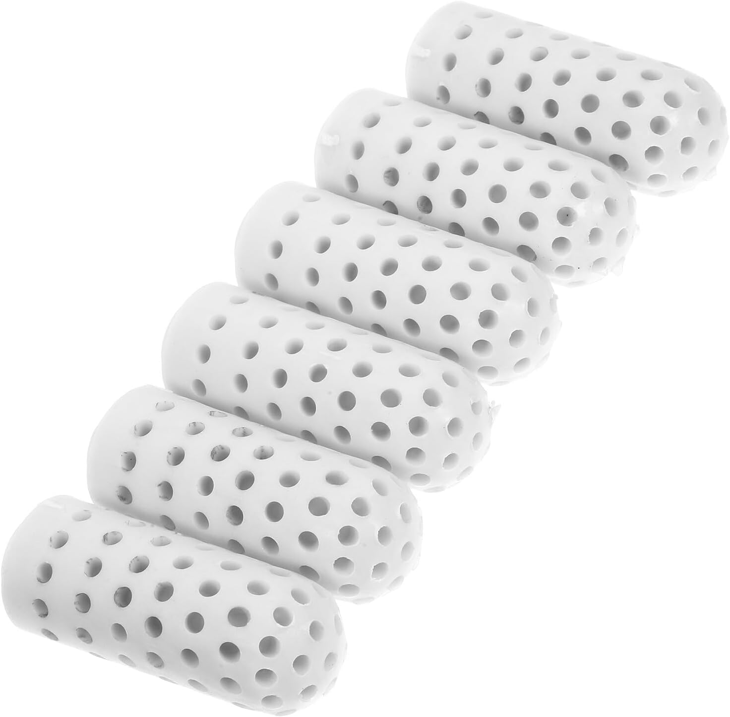 Toilet Brush Bristle Holder 6pcs Replacement Parts for Cleaning