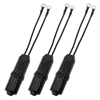 Lovelysp 300-75 Ohms TV Antenna Connector 3PCS