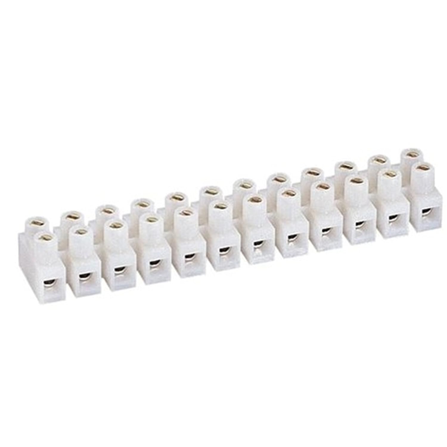 Ideal Industries, Inc. 89-608 Barrier Strip 12-Circuit 20A/600V