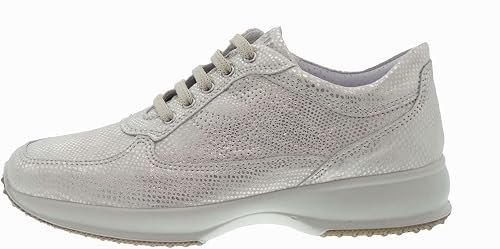IGI \u0026 CO Donna Sneaker Allacciata Plantare Estraibile ANATOMICO Color  Platino Taglia EUR 40 : Amazon.it: Scarpe e borse