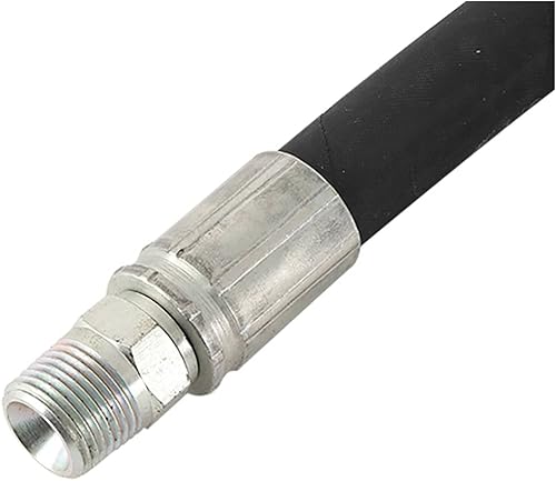 Miniatura 3 de Complete Tractor 3001-0007 Manguera hidráulica compatible conreemplazo para tractores - 38 pulgadas x 48 pulgadas SAE 100 R2AT 2 cables manguera