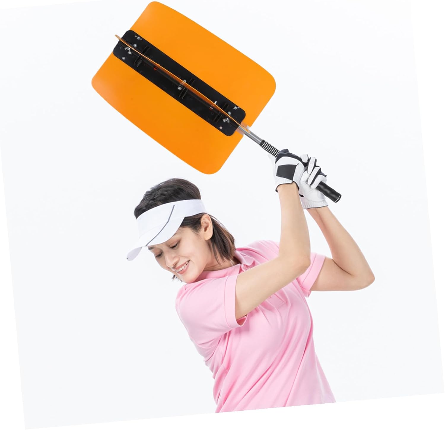 VANZACK Adjustable Wind Resistance Golf Swing Trainer Fan with Silent Motor Portable Golf Power Training Aid for Beginners to Swing Stability Strength and Consistency