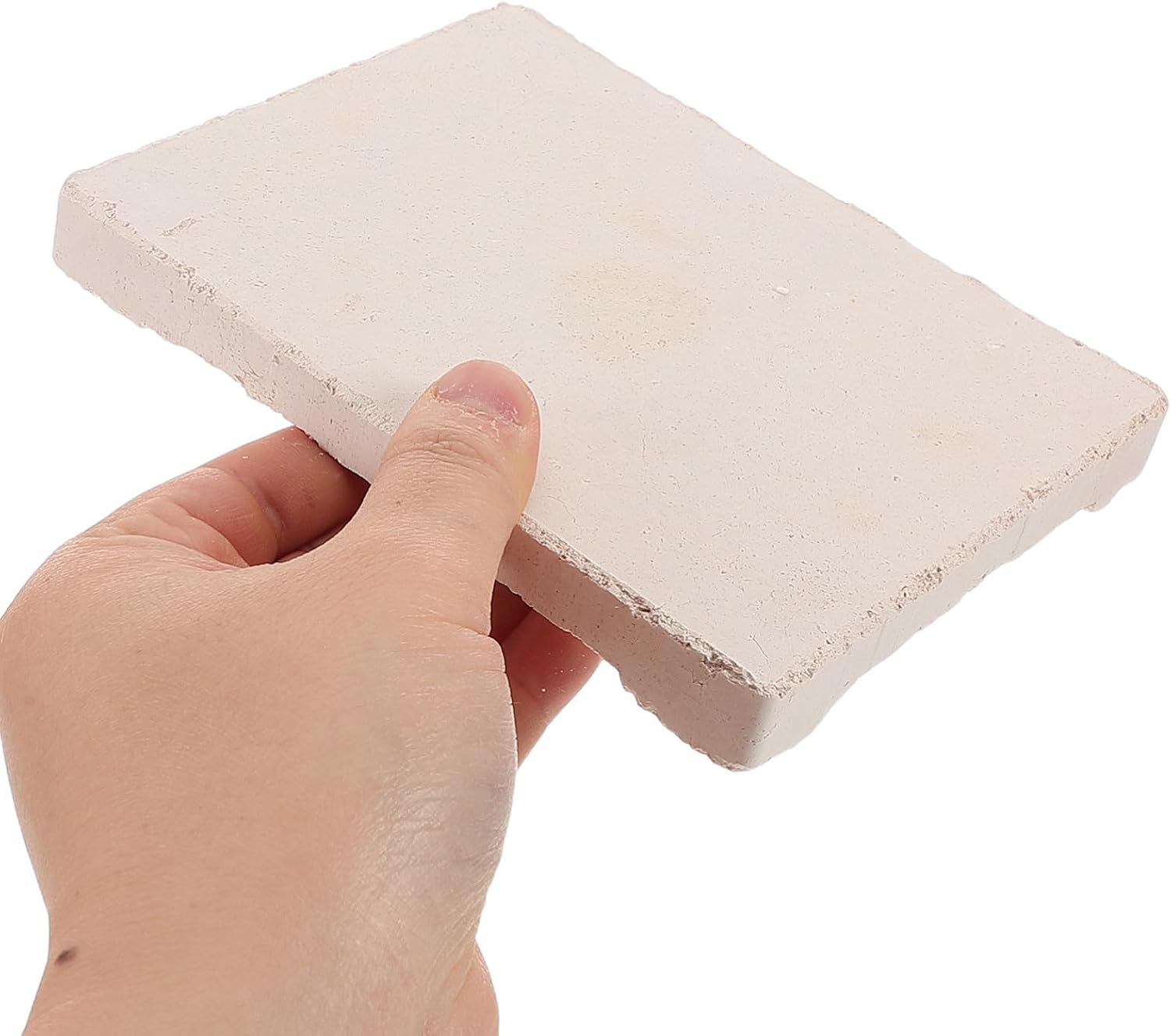 Baluue Fireproof Brick Soldering Panel for Jewelry Making, Quartz Honeycomb Metal Smelting Board 14.8x11.2x1.8cm with Four Legs, Insulated Welding Tool for Metal Casting and Jewelry