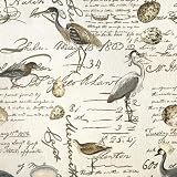 eLuxurySupply Fabric by The Yard - Upholstery Fabric, 100% Polyester for Furniture and DIY Projects - Sewing Material/Fabrics - Birdsong Seamist Pattern