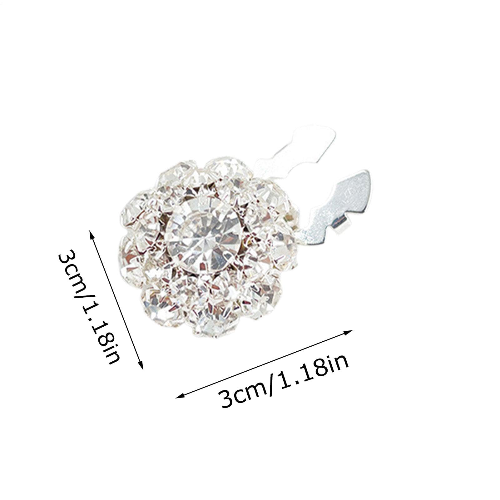 Cache Bouton Chemise Femme, 4PCS Couvre Bouton Chemise En Strass, Boutons De Chemise Détachables, Boutons Bijoux, Boutons Fantaisie En Pour La Décoration Des Vêtements