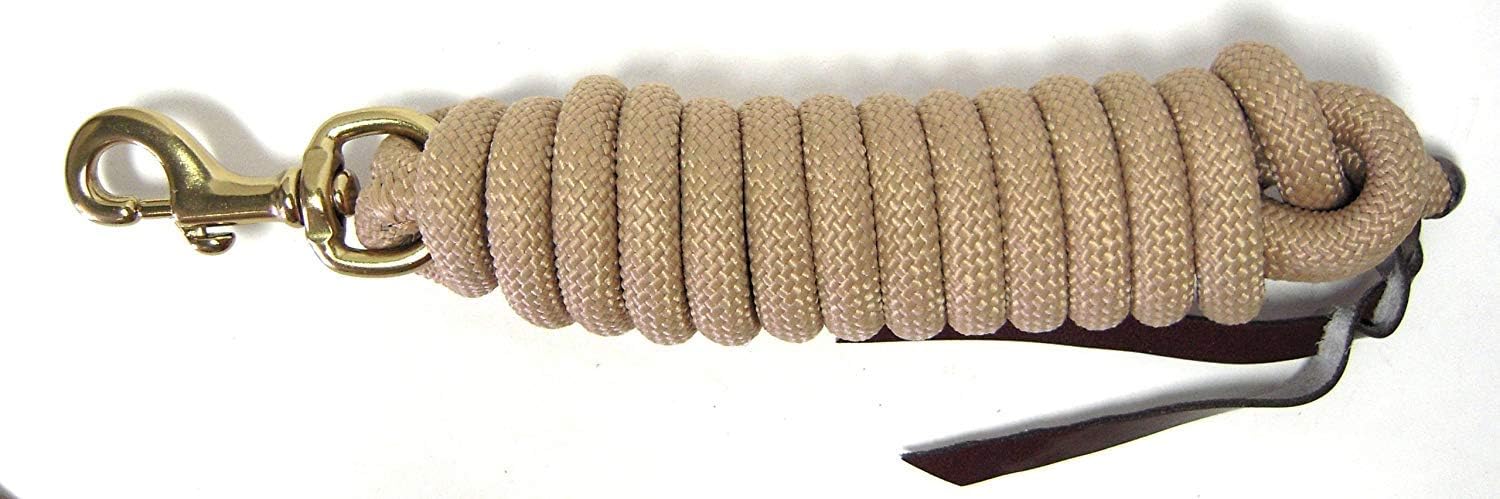 Hamilton Cowboy Braided Rope Lead, Purple, 5/8" Thick x 10' Long