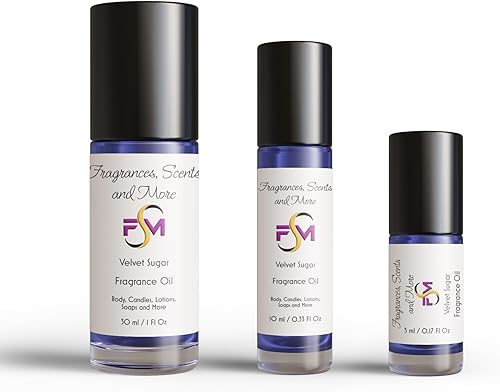 Miniatura 4 de Fragrances, Scents and More Velvet Sugar PerfumeAceite Corporal - Botella de plástico de 8 onzas líquidas (8.1 fl oz)