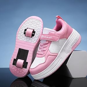 HEELYS Chaussures de skate unisexes pour enfant, Rose/argenté/multicolore, 6 Enfant petit HEELYS Chaussures de skate unisexes pour enfant, Rose/argenté/multicolore, 6 Enfant petit
