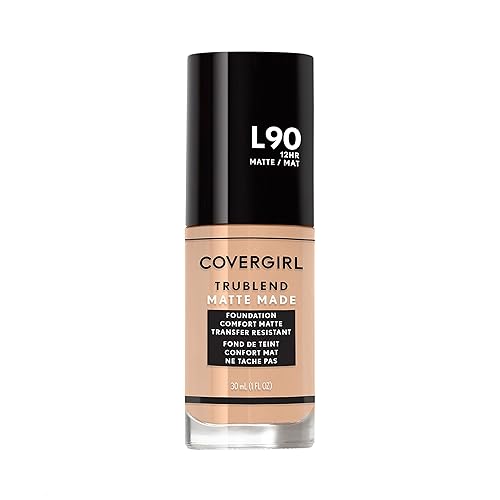 Covergirl - Base líquida mate Trublend, Total 1, Beige clásico