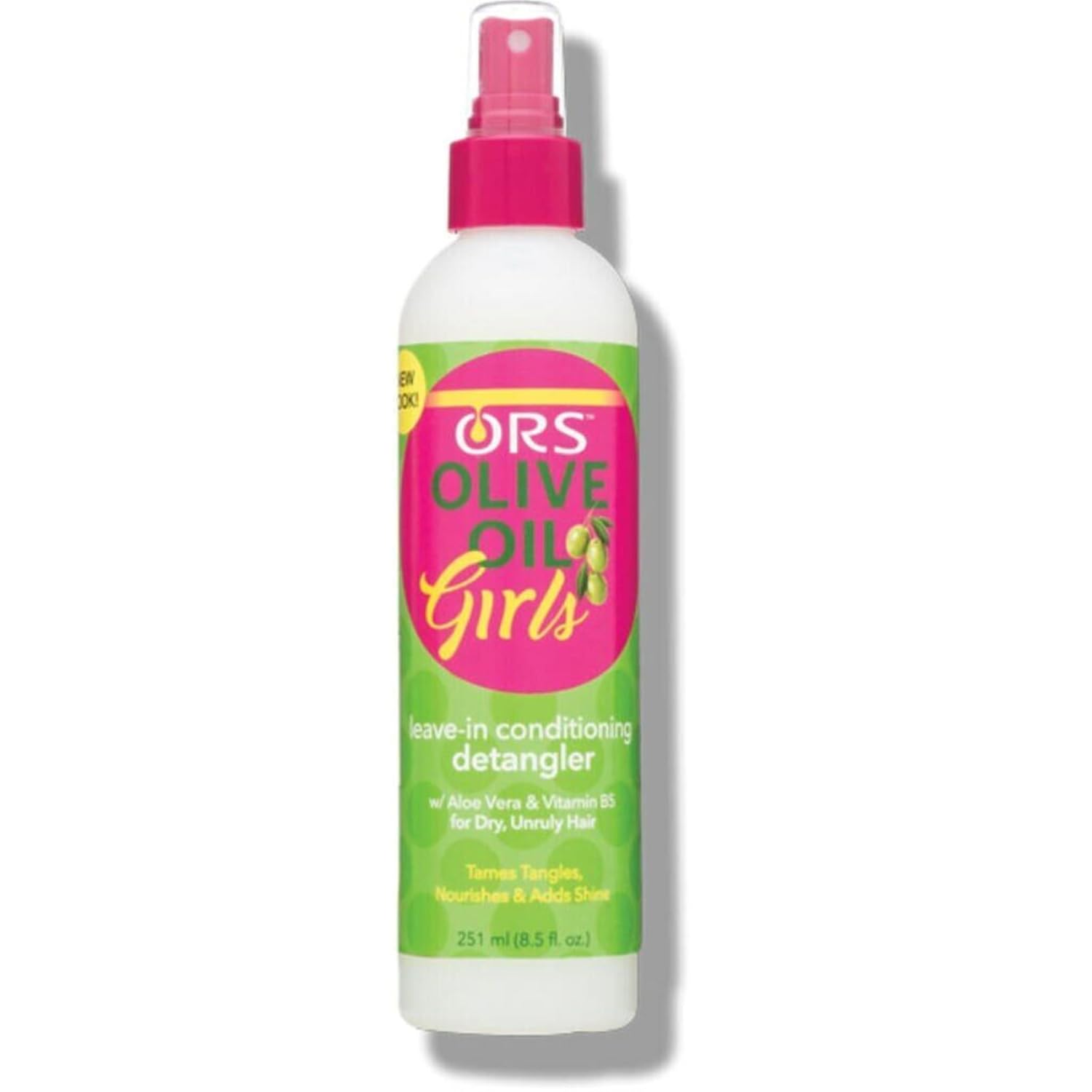 ORS OLIVE OIL GIRLS Fly-Away Gel for Taming Edges Infused with Olive Oil and Vitamin E, Oil Moisturizing Hair and Scalp Lotion, Leave-In Conditioning Detangler - Bundle