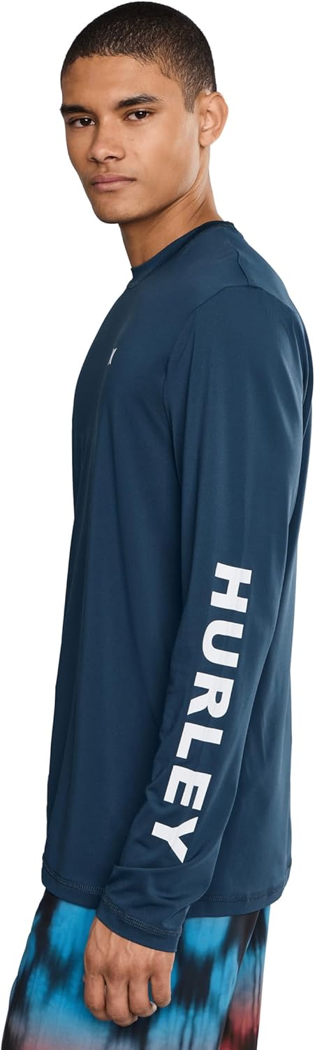 Hurley Men's Riptide Long Sleeve Swim Shirt