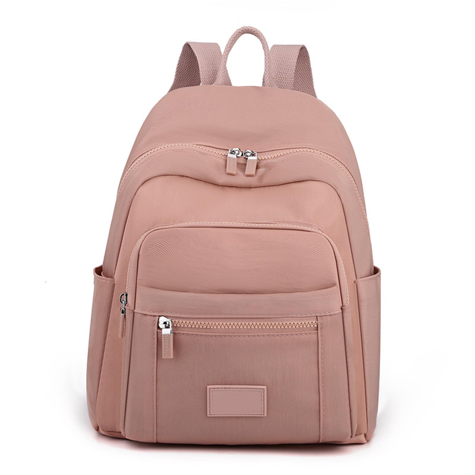 MICFENY Stylish & Large Capacity Nylon Backpack Spacious Color Backpack Versatile Bag for School Work & Shopping