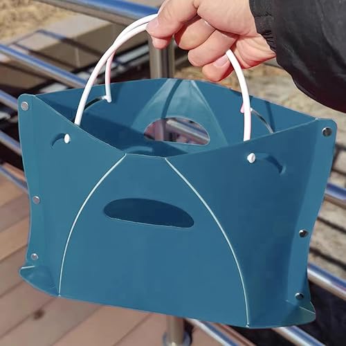 Miniatura 7 de Wind Tour Taburete plegable portátil Silla de plástico para acampar al aire libre Taburete corto de papel ultrafino utilizado como cesta de la