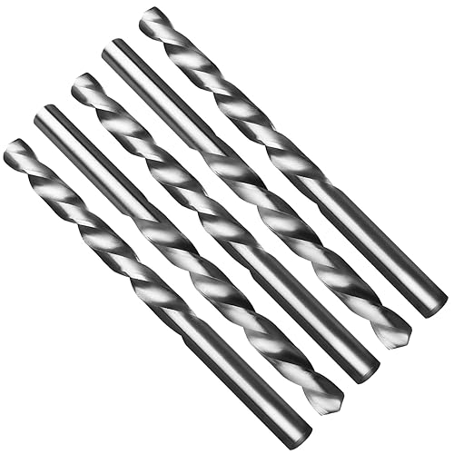 Brocas helicoidales Brocas manuales Herramientas rotativas de acero de alta velocidad Broca de 0.291 in con vástago recto para madera aleación de