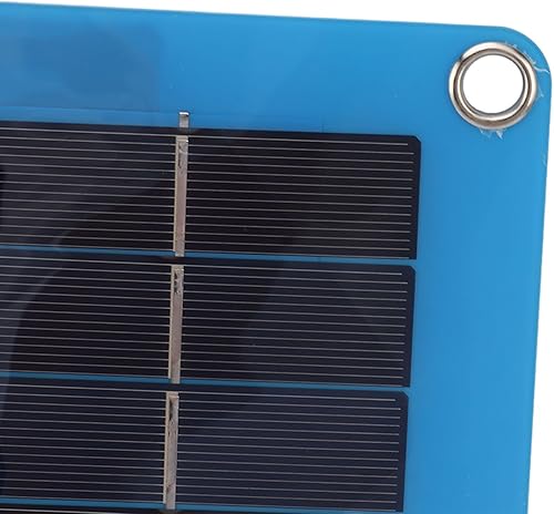 Miniatura 8 de Kit de panel solar portátil, panel solar portátil de silicona policristalina ligera de conservación de energía 100 W para automóviles