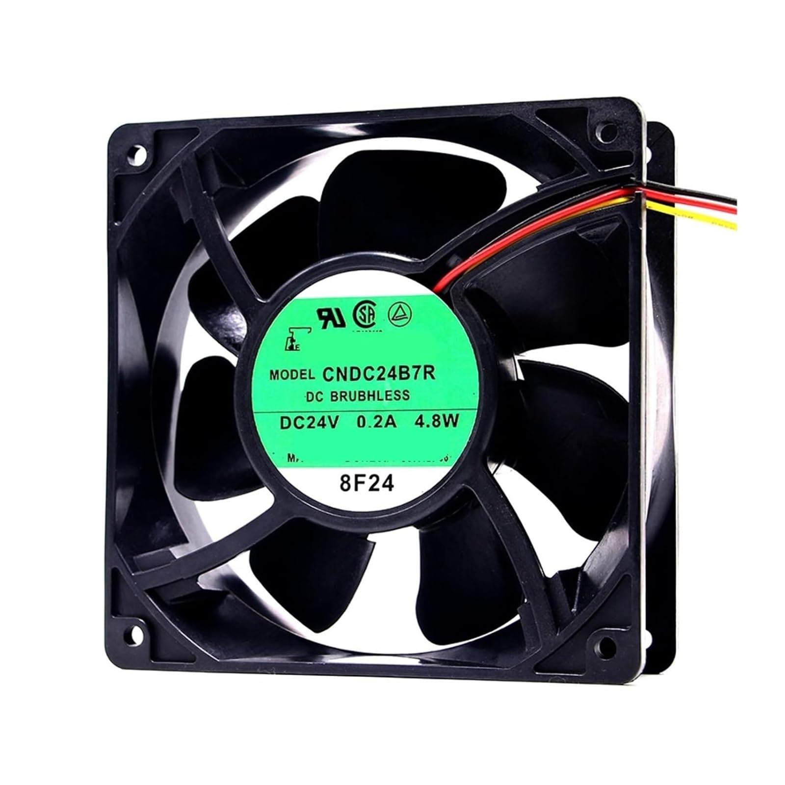 YMUGUEGH CNDC24B7R 12038 12CM 24V 0.2A 4.8W Fan