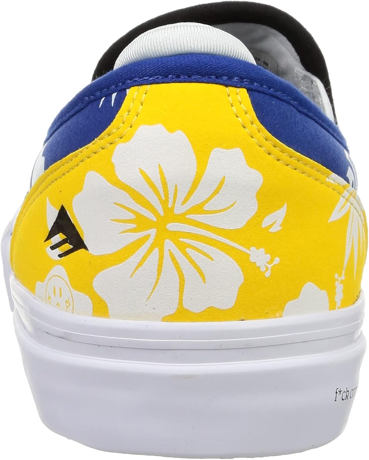 Emerica Wino G6 Slip-On Vegan Aloha Black/Royal/Gold 8 D (M)