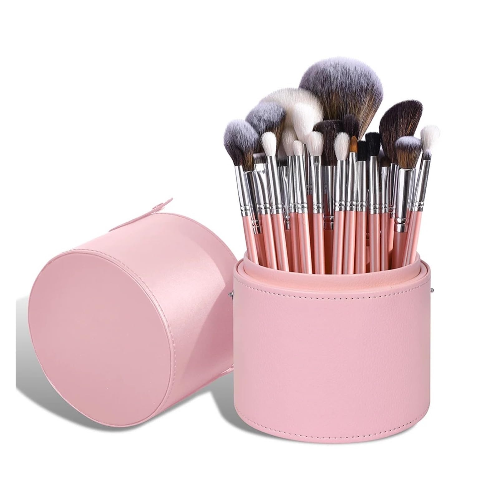 16/26 pezzi Set di pennelli for il trucco professionale for fondotinta, correttore, ombretto, cipria, fard, pennelli cosmetici, strumento di bellezza for il trucco(26 pcs with bucket)