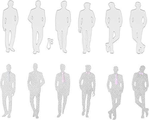 Miniatura 8 de Juego de 3 troqueles de metal para álbumes de recortes, manualidades, tarjetas, regalo, tarjeta de felicitación, decoración artística, álbum de