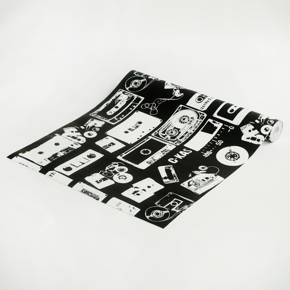 Recording Studio - Vinyl Self-Adhesive Wallpaper Prepasted Wall Stickers Wall Decor (Roll)
