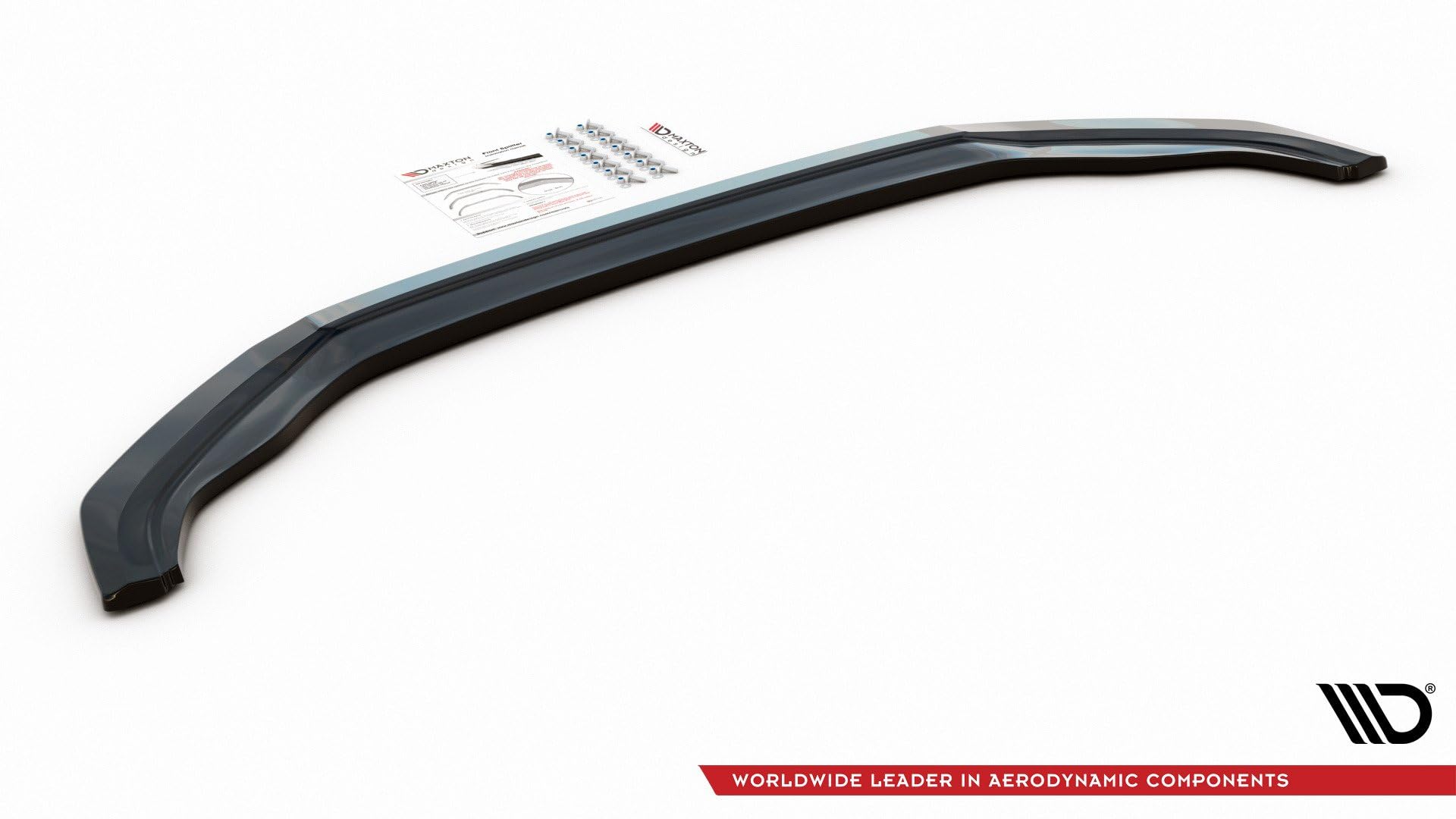 Maxton Design Frontlippe V.2 für VW Golf 7 GTI/GTD (2012-2016) Hochglanz schwarz