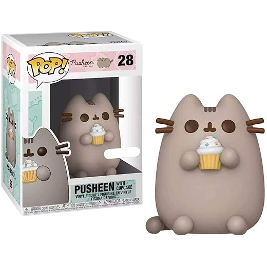 Funko Pop! Pusheen The Cat #28 - Pusheen With Cupcake Exclusive