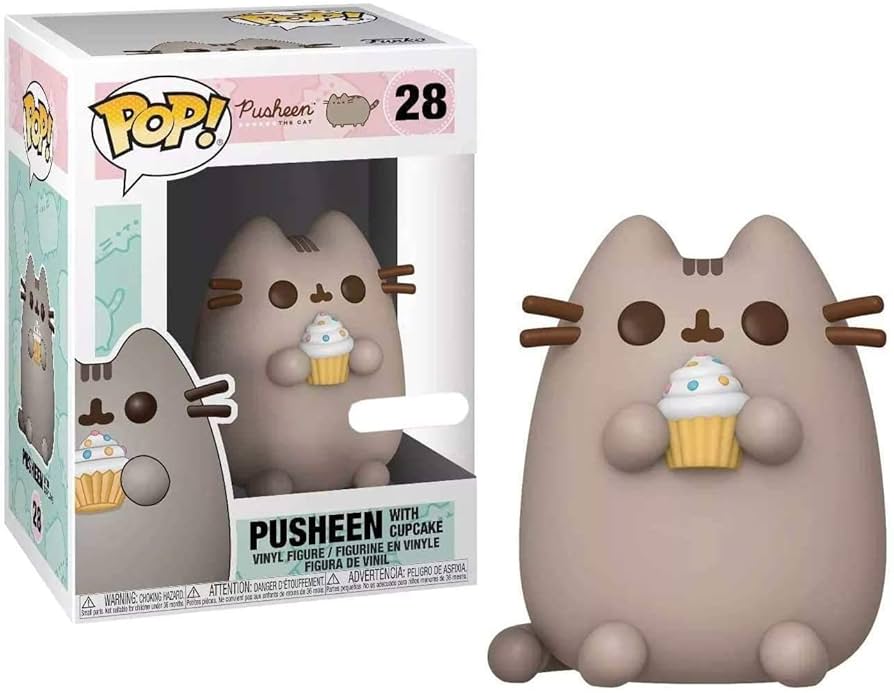 Amazon.com: Funko Pusheen POP Vinyl Figure | Pusheen with