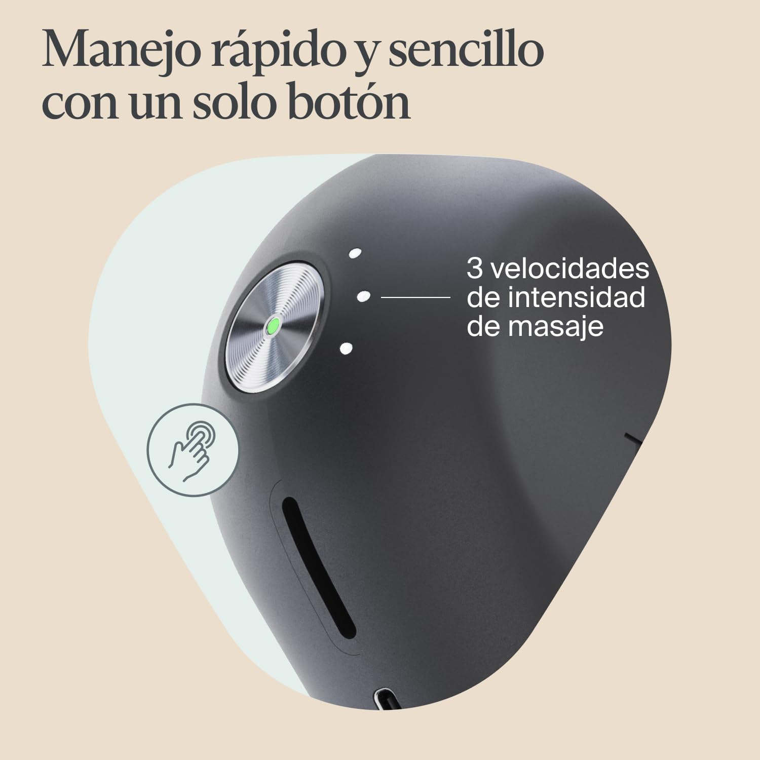 Therabody TheraGun - Mini pistola de masaje para aliviar el dolor, terapia de percusión negra de 3ª generación