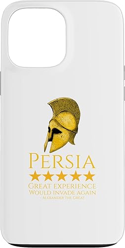 iPhone 13 Pro Max Alexander The Great - Persia - Funda para memes de historia griega antigua