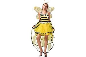 Muineobuka Women Halloween Bee Costume: Transform into a Buzzing Beauty