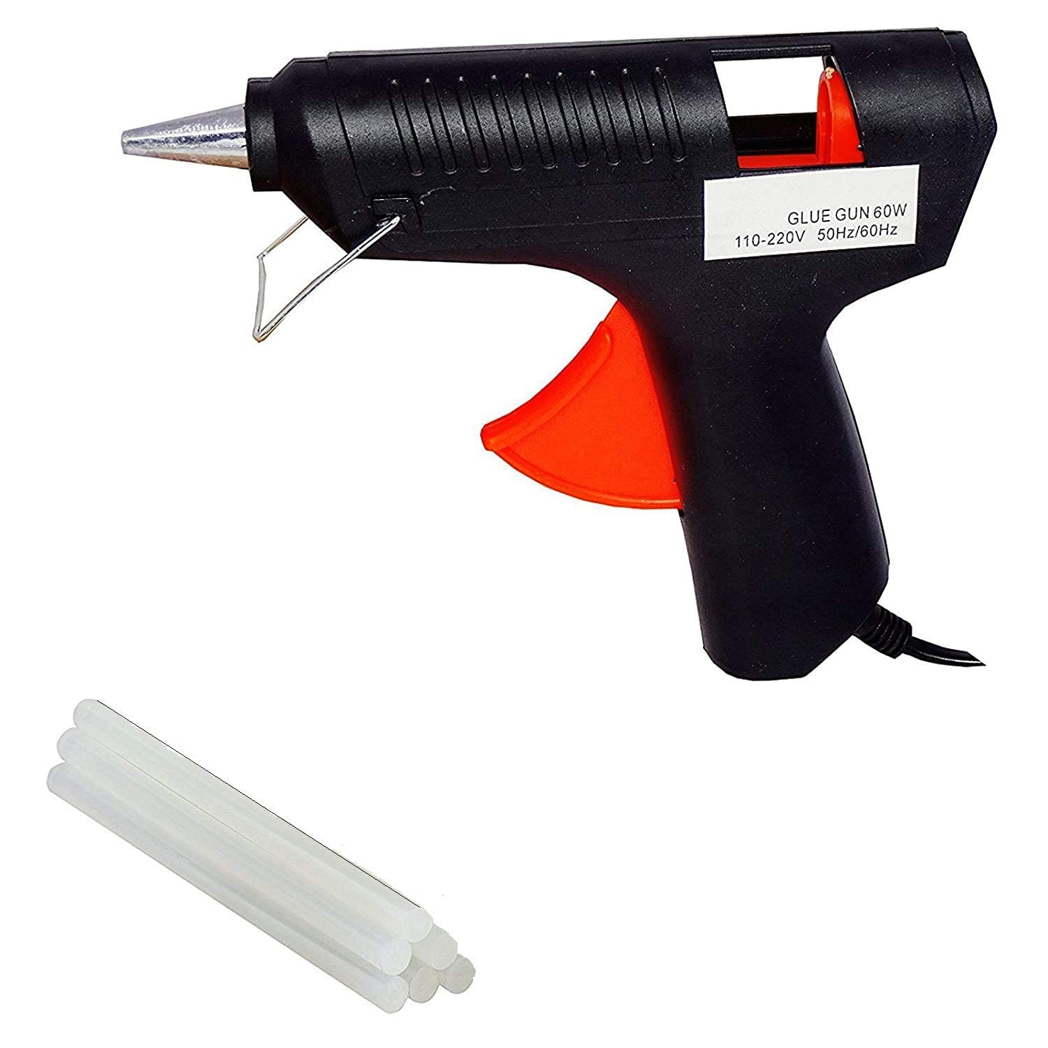 DSR 60 Watt with 6 Glue Sticks Electronic Glue Gun with Taiwan Technology, for Art Craft/DIY/Woods/Paper/Cloth/Science Projects/School Projects (6 Glue Gun Stick Included)(17x15x3cm)-picture-15