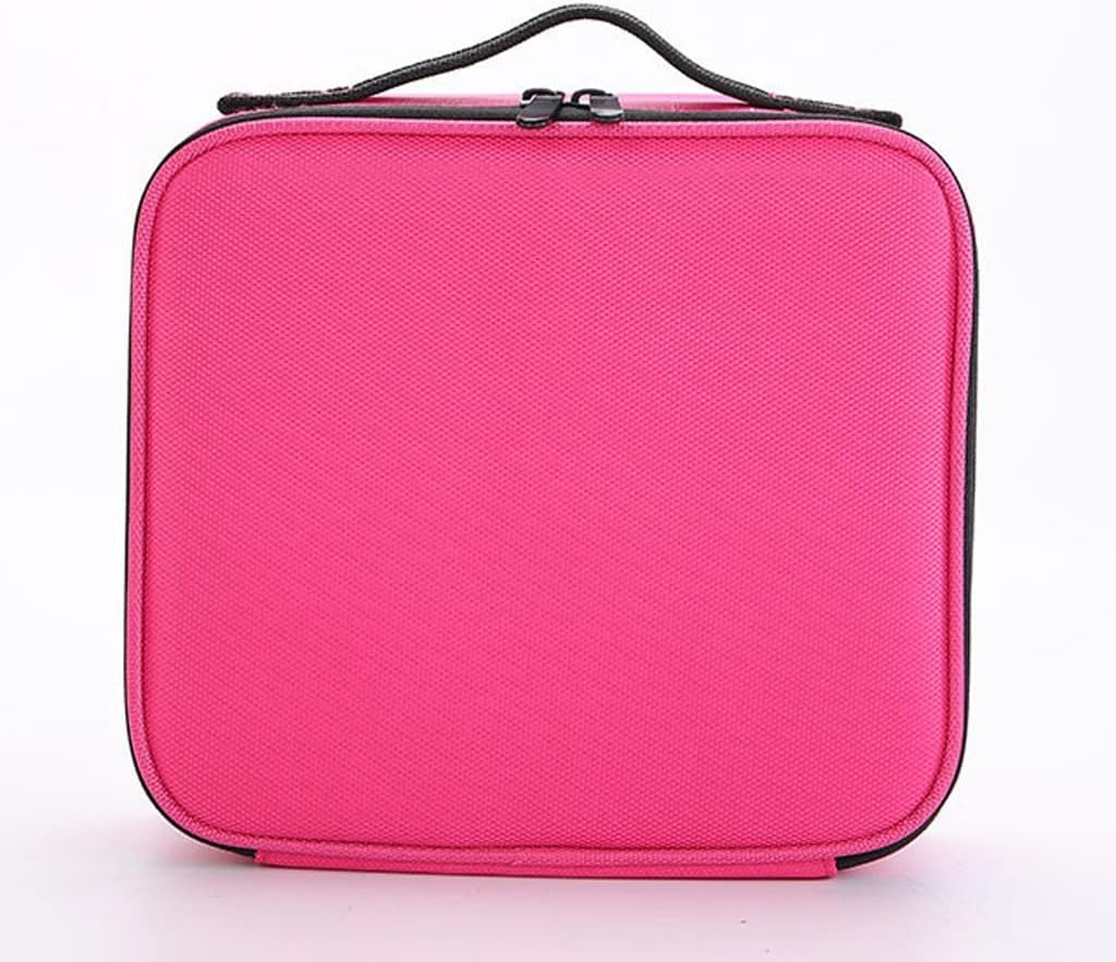 Female Portable Makeup Bag Mini Travel Organizer Storage Box Professional Nail Tool Suitcase for Women image 5