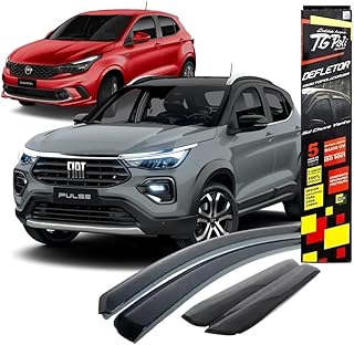 Calha de Chuva Inteiriça Fiat Argo 2017 em diante 4 Portas TG POLI - 24024