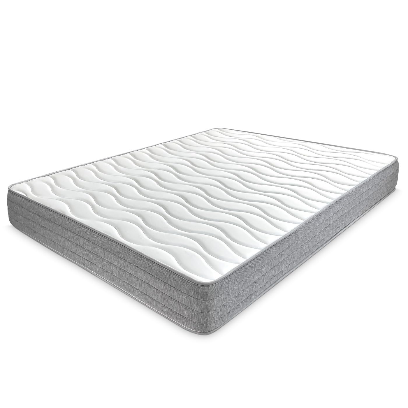 amuéblate Online - Matelas 140 x 200 en Mousse viscoélastique Aris avec Face Hiver/été, Ergonomique, Confort et dureté optimaux, hygiénique et Respirant, épaisseur 21 cm