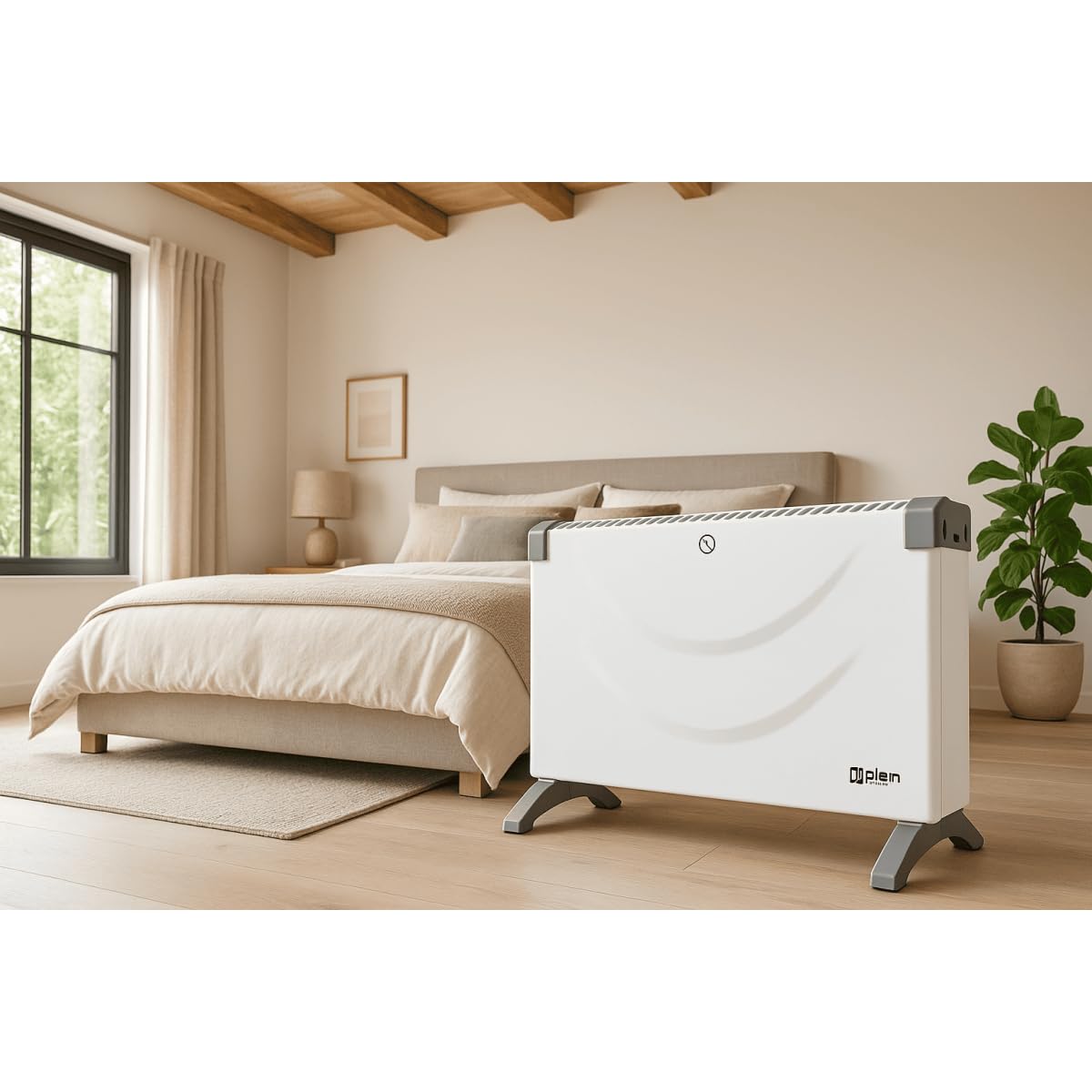 Voltman DIO080805 - Convector eléctrico Turbo 650/1150 / 1800 W