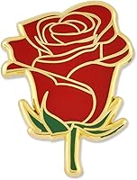 Vista 7 de PinMart Pin de solapa esmaltado de moda de flores