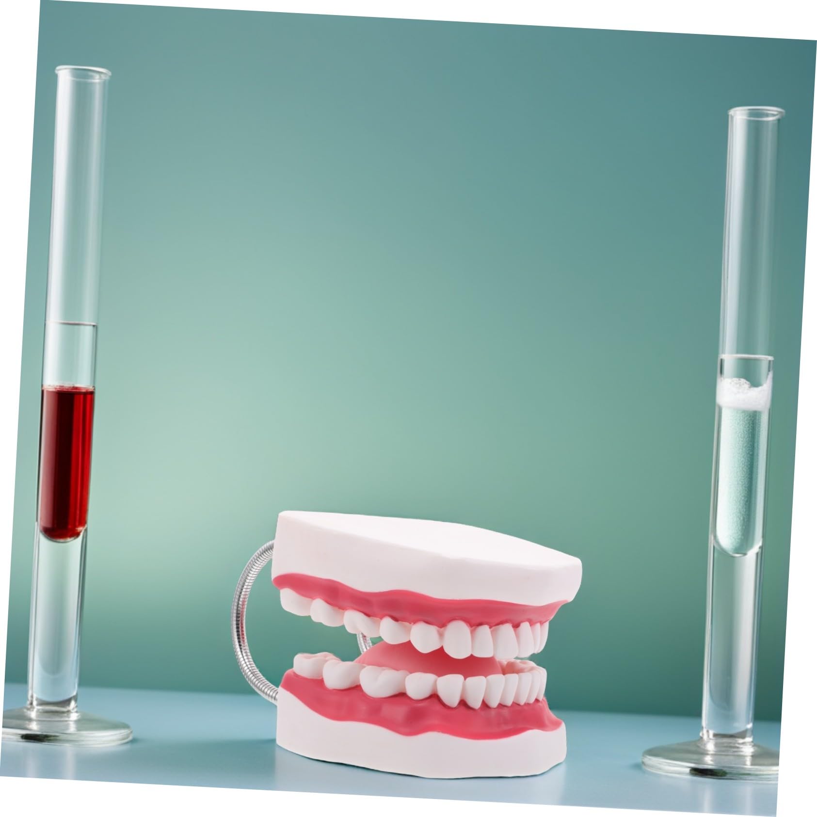 Modello Denti Adulti 56x Ingrandito in Pvc per Pratica Orale | Struttura Integrata Mascella Superiore e Inferiore, con Lingua, Adatto a Formazione Clinica e Dimostrazione