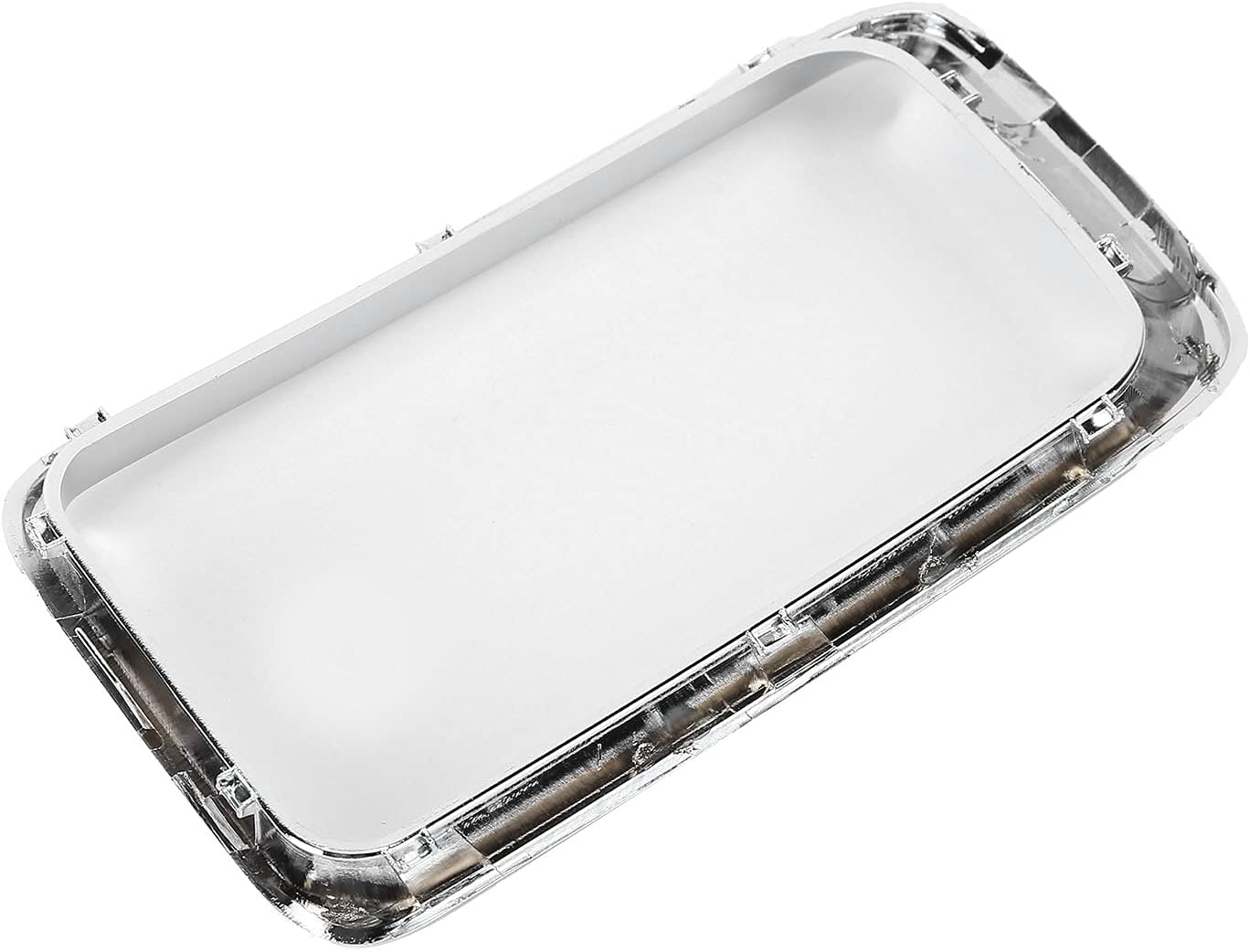 Front Grille Inserts Trim Grill Ring Inserts Frame Trims Kit 7PCS/Set Front Grille Trim Ring Chrome Plated Modification Replacement for 2014‑2016