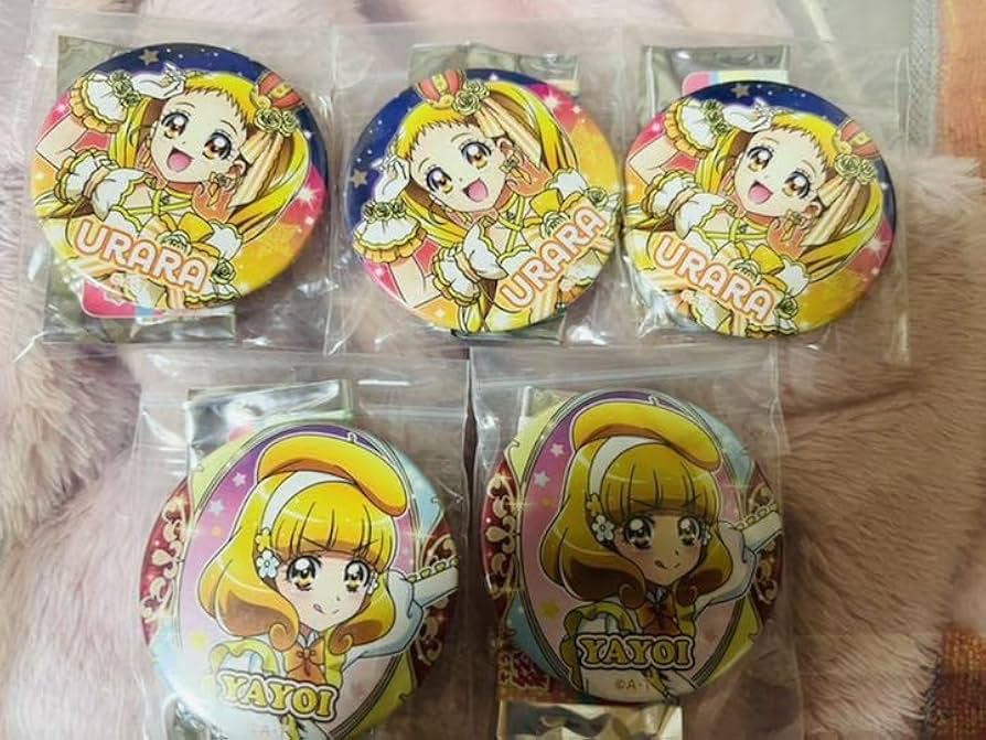 10/31〆大盛りご飯 プリキュア キュアドリーム 缶バッジ 14点セット Amazon.co.jp: プリキュア 黄瀬やよい 春日野うらら アイドル 缶
