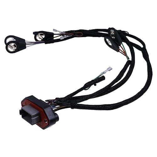 JZGRDN Conjunto de arnés de cableado 4P-9537 4P9537 CA4P9537 Compatible con motor Caterpillar 345B 365B 3176B 3176C C12 3196