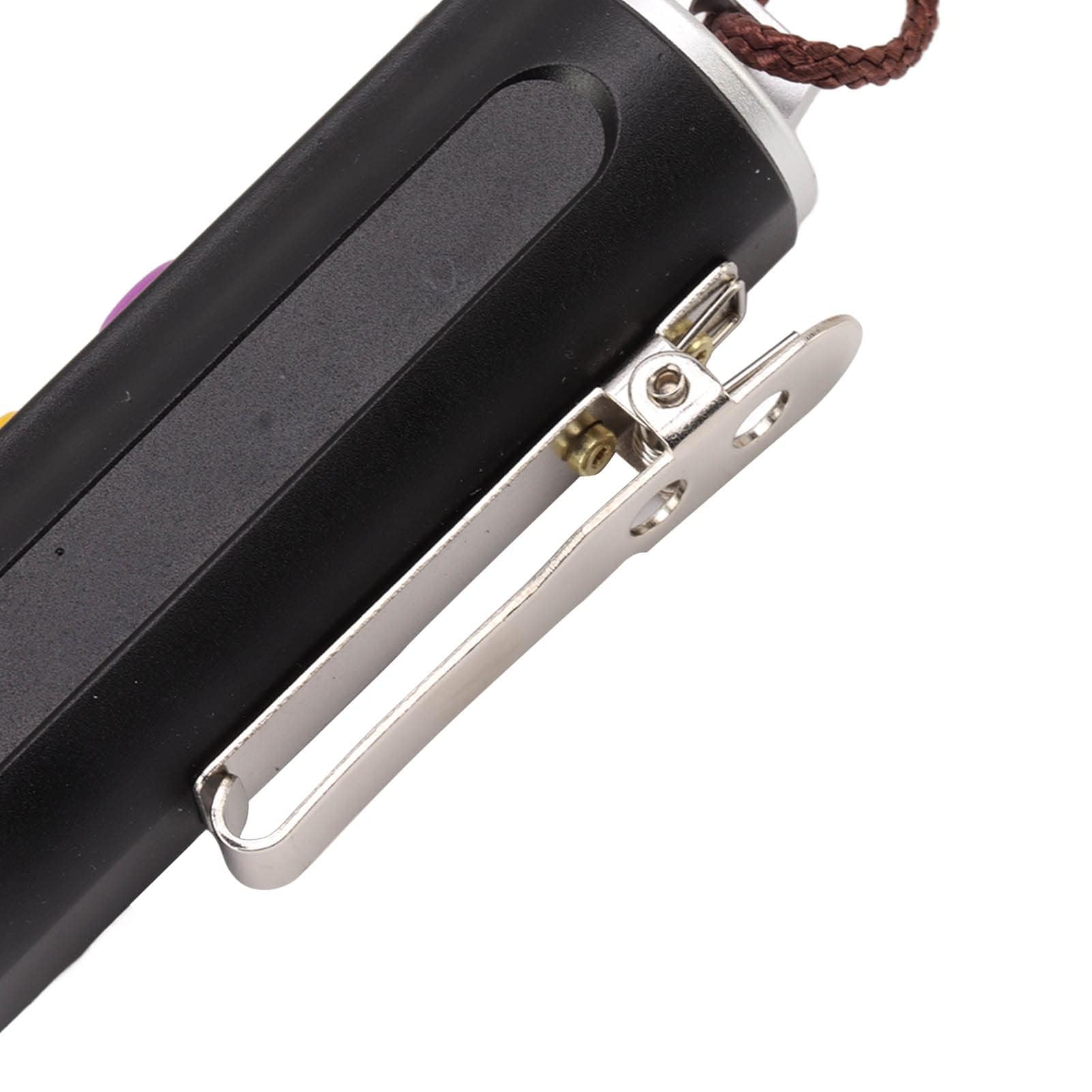Jade Bewertung Licht Aluminiumlegierung LED Lampe Perlen Tragbare 3 Lichtquelle Stufenlos Dimmen LED für Schmuck (Schwarz)