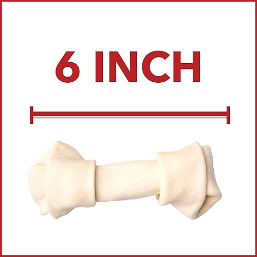 Miniatura 3 de Pet Factory American Beefhide - Golosinas masticables para perros de 6 a 7 pulgadas, sabor natural, 3 unidades1 paquete