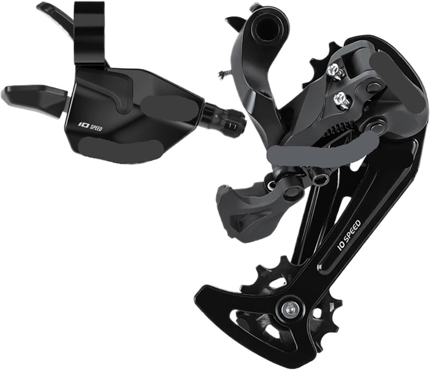 1x10 Speed Bike Trigger Groupset Shifter Lever 10V Rear Derailleur Switches Compatible with Original Bicycle Parts